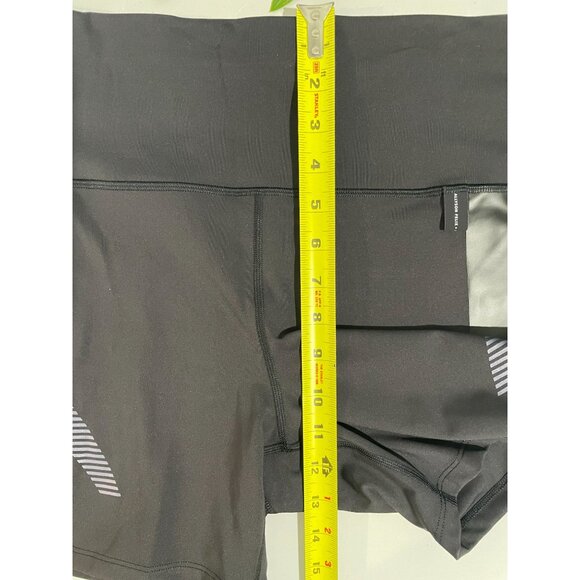 Allyson Felix Athleta 2XBlack Performance Shorts With Pockets&Reflective Stripes - Picture 11 of 16